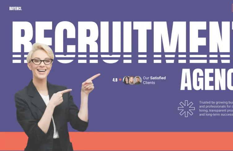 Recruitment Agency Deck PowerPoint Template