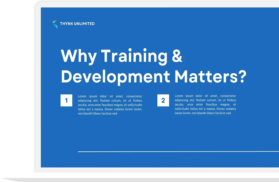 Training Presentation
